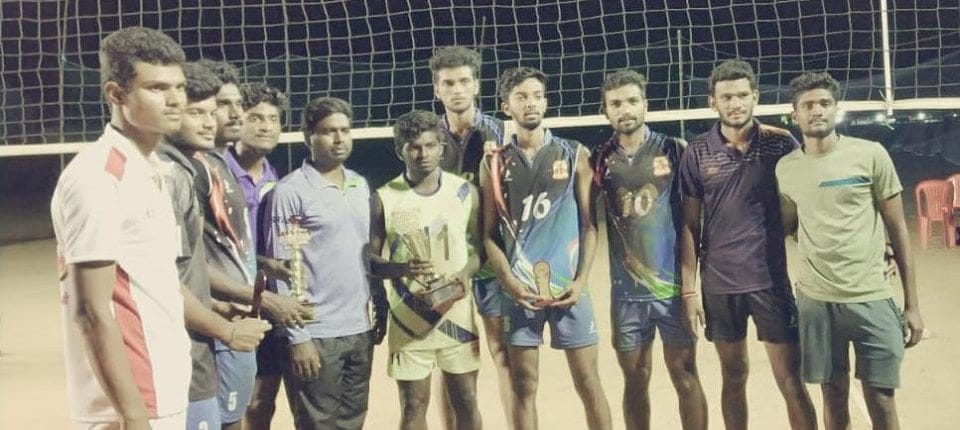 Rathinam College vollyball-team_A
